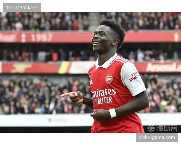 萨卡无球跑动与接球能力跃升，助推阿森纳战术体系更富弹性